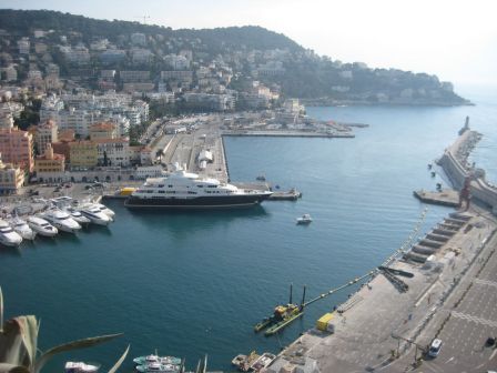 L'avant-port de Nice